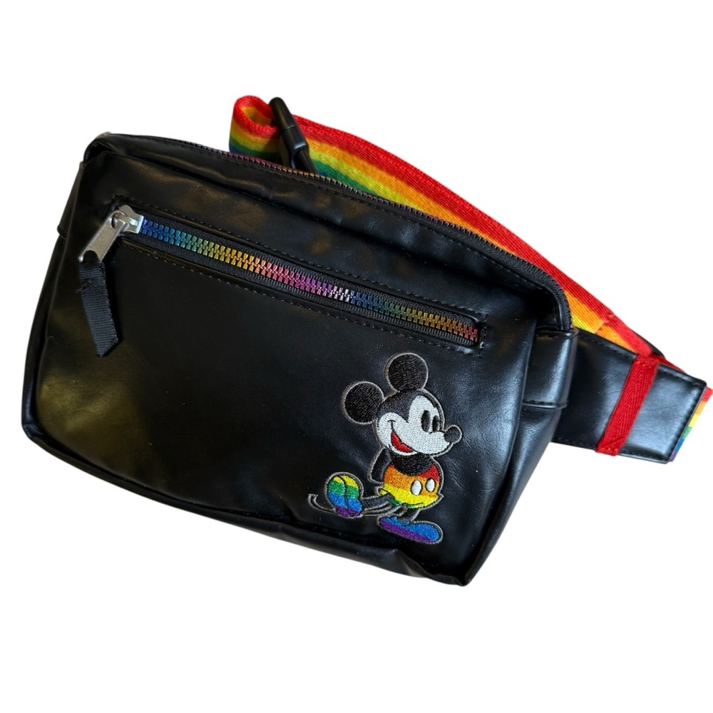 Disney Rainbow Mickey Belt Bag